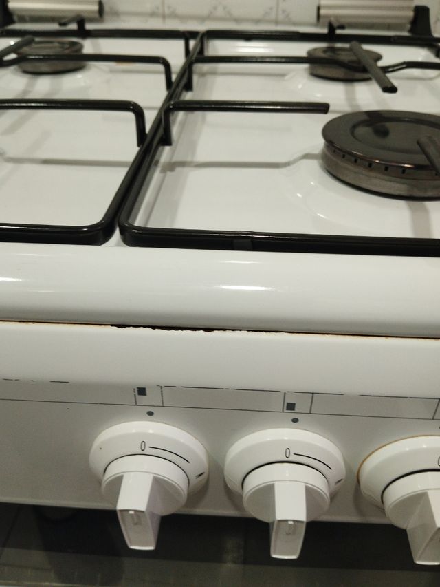 Cocina de gas butano .