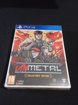  UnMetal Collector´s Edition PS4 Precintado Firmad