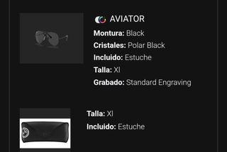 Gafas Ray Ban Aviador (Nuevas)