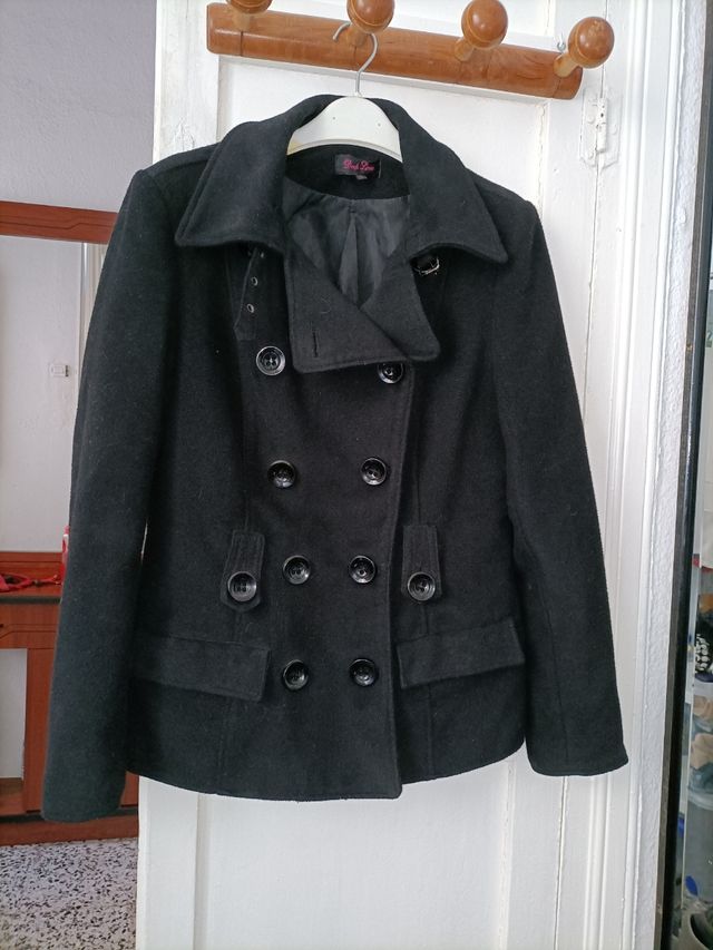 Abrigo de paño T-L