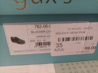 Zapatos comunión azules. Vestir