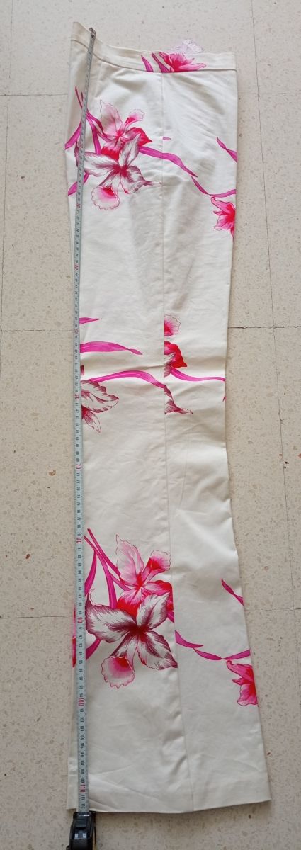 Pantalón Blanco estampado🌺🌺