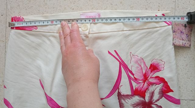 Pantalón Blanco estampado🌺🌺