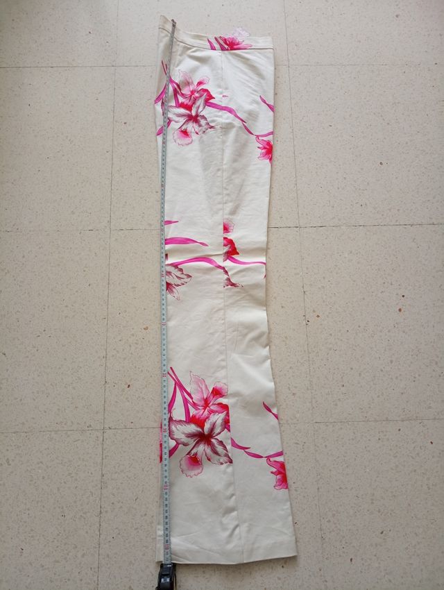 Pantalón Blanco estampado🌺🌺