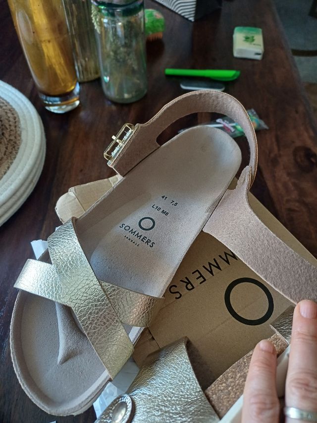 Sandalo Sommers dorato 💖 