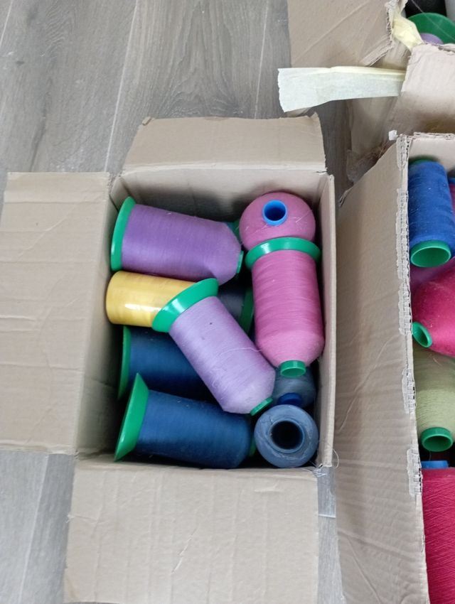 Hilo coser industrial