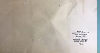 Litografia Palladio 1980