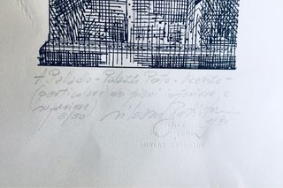 Litografia Palladio 1980