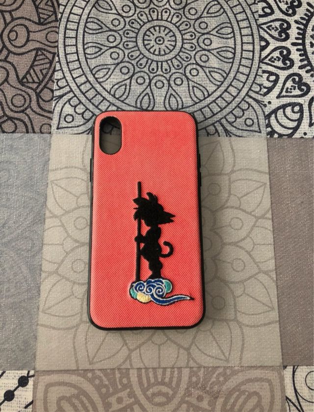 Funda móvil IPhone X-XS Goku Dragon Ball