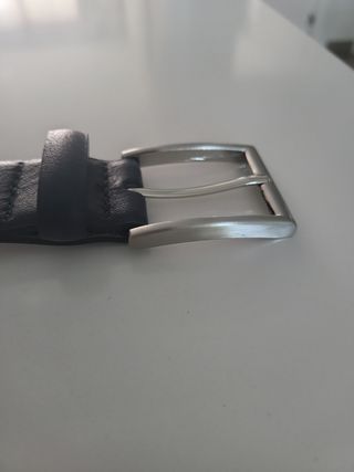 Cinturón piel Azul