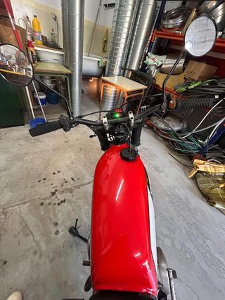 Yamaha Sanglas 400y Scrambler Cafe Racer ‘82