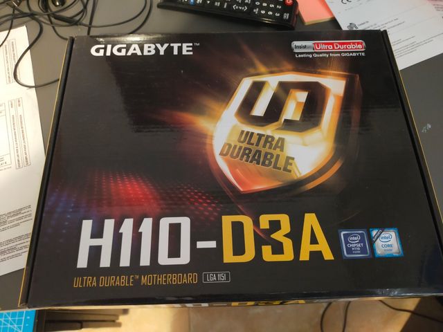 Placa base Gigabyte H110-D3A