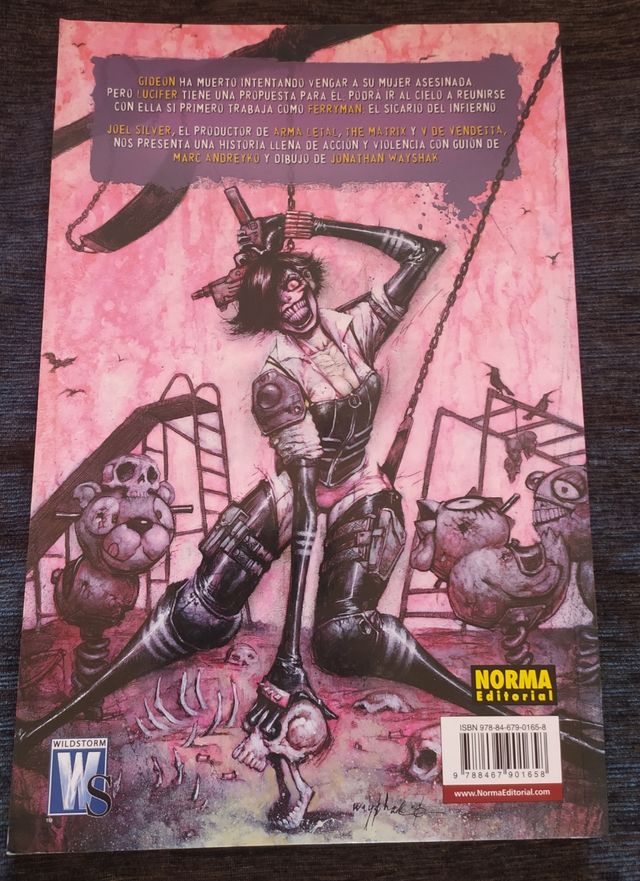 Comic Ferryman Made in hell