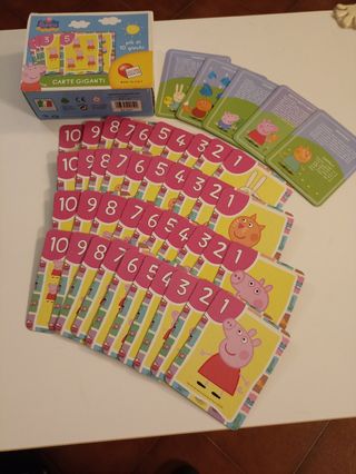 Carte giganti Peppa Pig