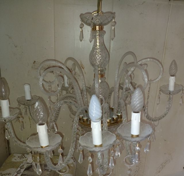 Lampadario Swarovski e cristalli