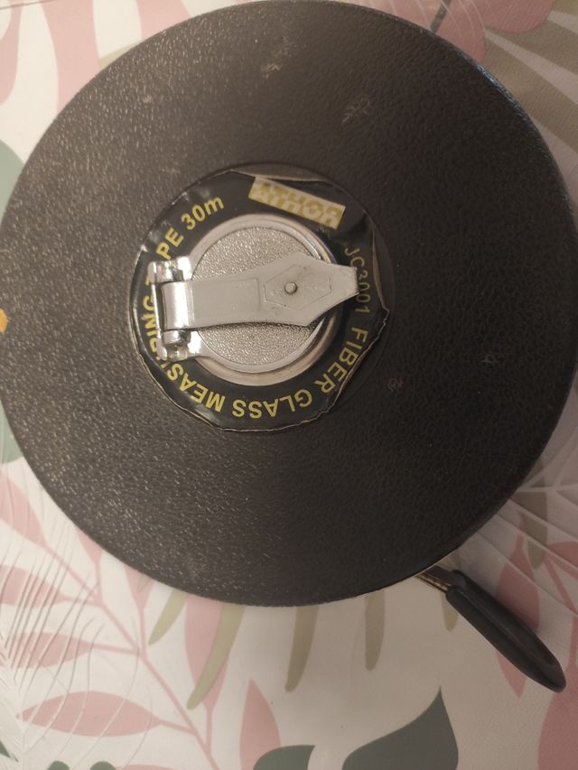 Metro enrollable 30 metros y alargadores