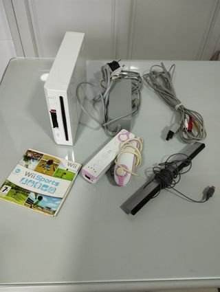 Consola Wii y juego Wii Sports