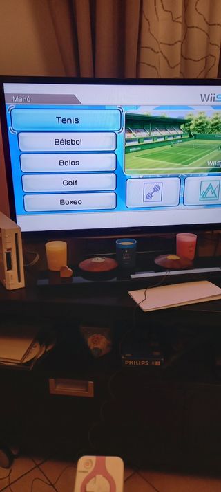 Consola Wii y juego Wii Sports