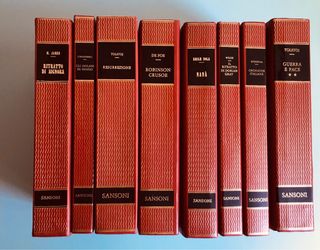 Collana libri classici vintage 1970