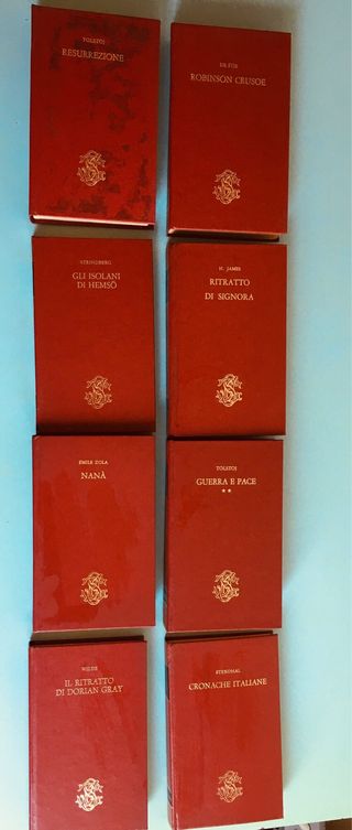 Collana libri classici vintage 1970