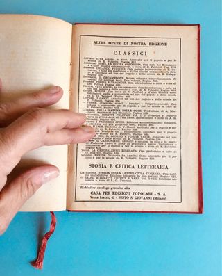 Le mie prigioni” Pellico 1940