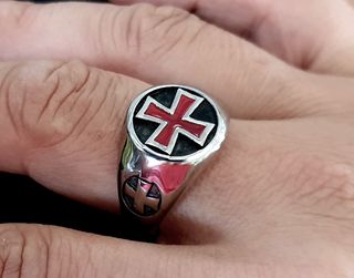 ANILLO ACERO Y LACADO