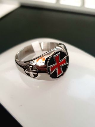 ANILLO ACERO Y LACADO