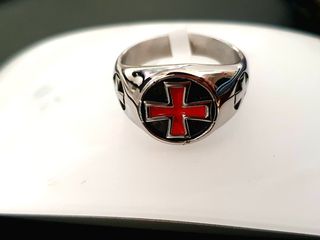 ANILLO ACERO Y LACADO