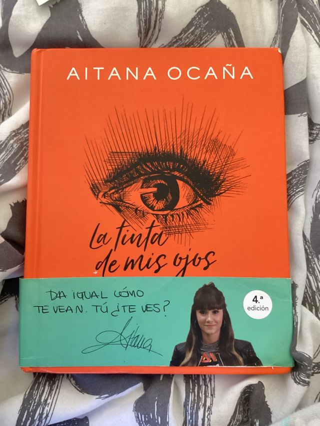 Libro Aitana Ocaña “La tinta de mis ojos”
