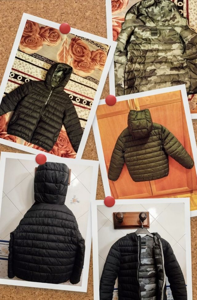 Anorak plumífero Mayoral niño 10 años negro 