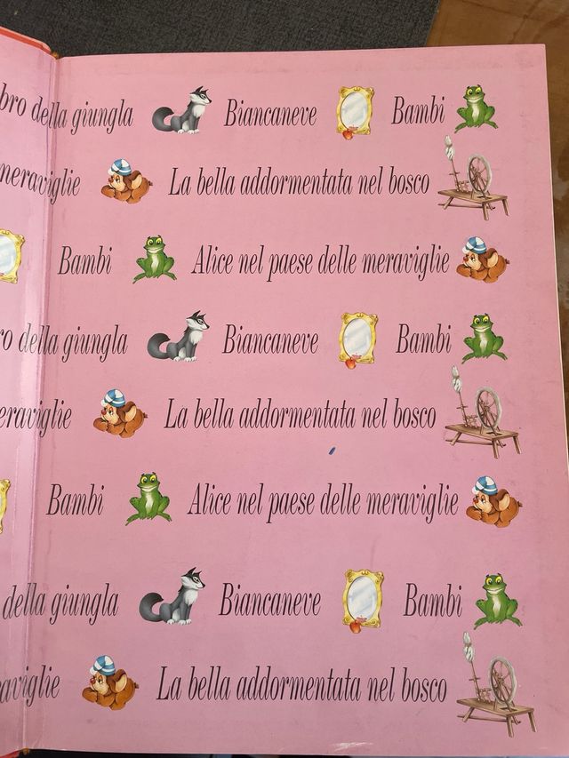 Libro fiabe per sognare