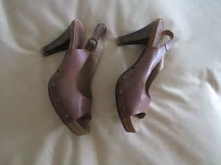Sandalias de piel, núm 37