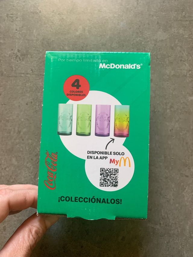 Vaso Coca Cola Mc Donald’s 2023 nuevo