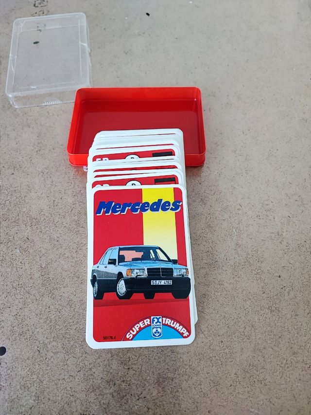 Carte super trumps fx schmid vintage Mercedes