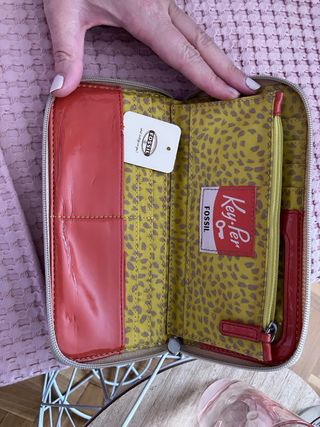 Cartera Fossil: monedor y tarjetero