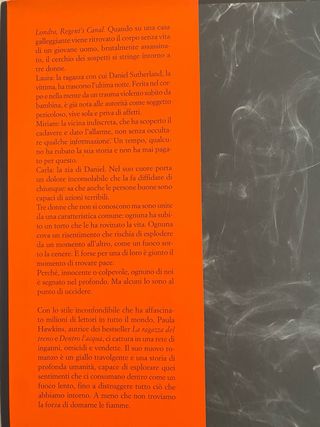 Un fuoco che brucia lento, Paula Hawkins