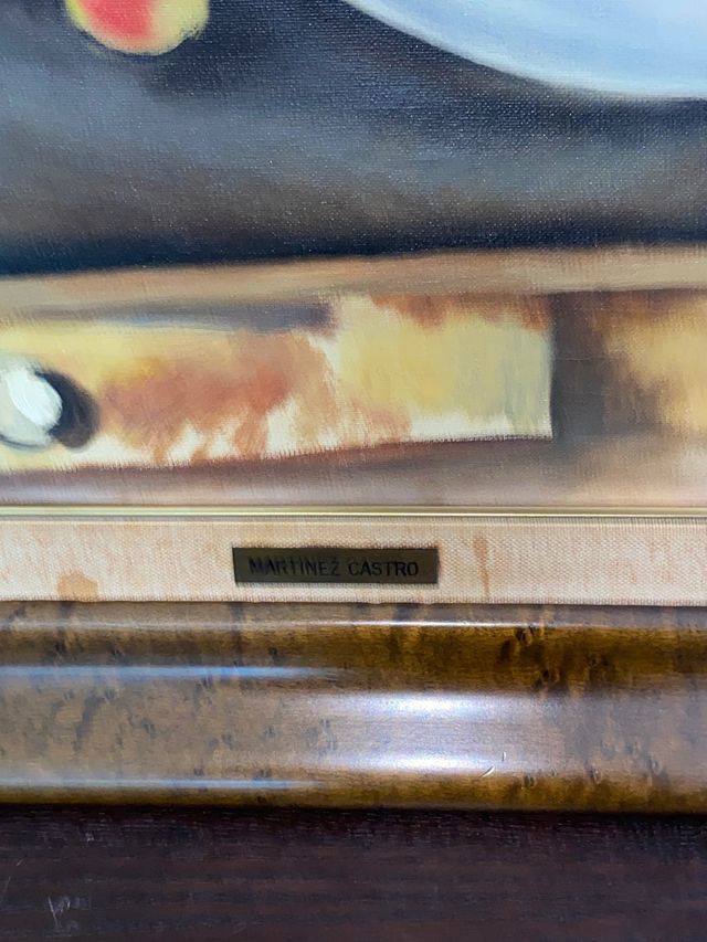 vendo marco , regalo reproducción oleo Cezanne