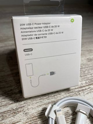 CARGADOR 20W + CABLE DE CARGA✅