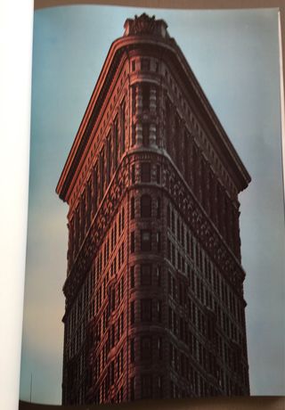 NY fotografie Wolf 1980 con torri gemelle