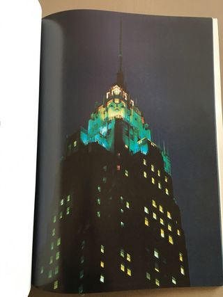 NY fotografie Wolf 1980 con torri gemelle