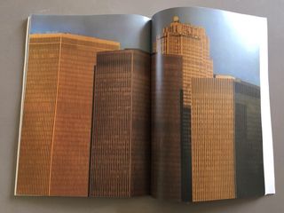 NY fotografie Wolf 1980 con torri gemelle