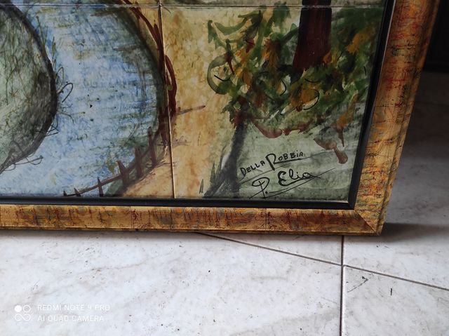 Dipinto su piastrelle