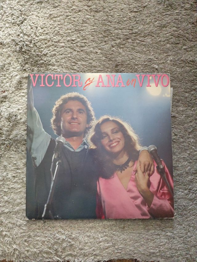 Vinilo Víctor y Ana en vivo