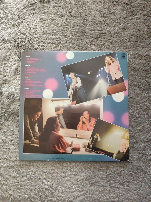 Vinilo Víctor y Ana en vivo