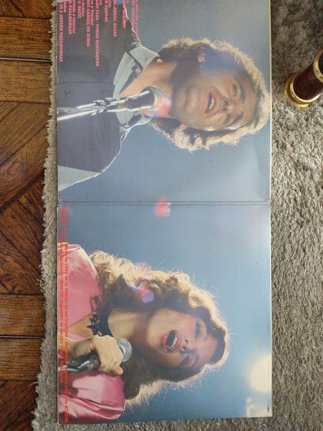 Vinilo Víctor y Ana en vivo