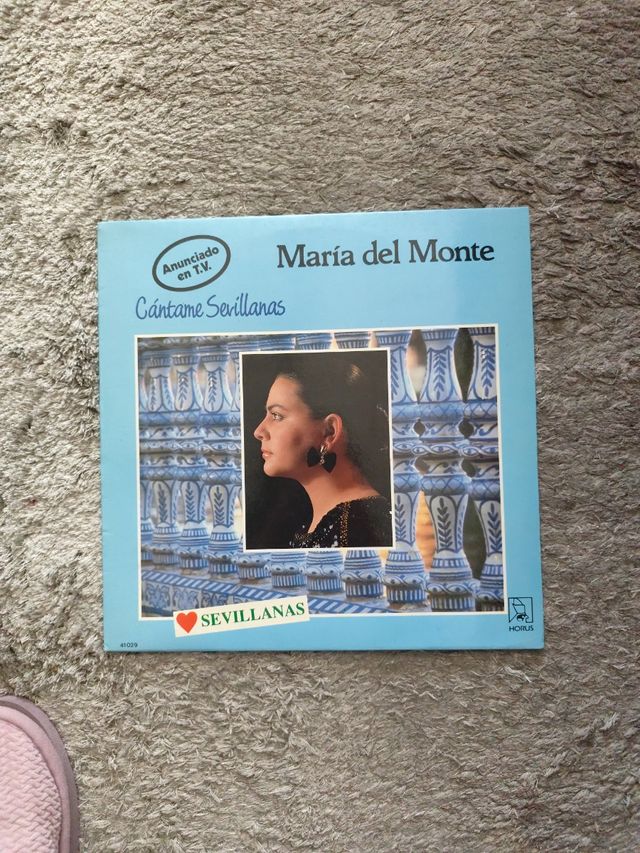 Vinilo María del Monte