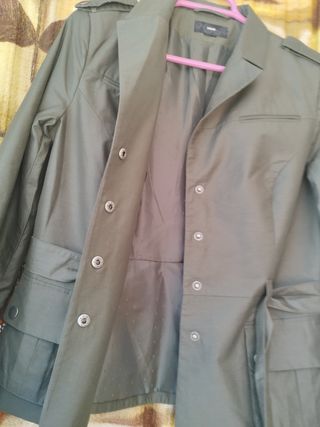 Blazer parka cropped nueva H&M T.S