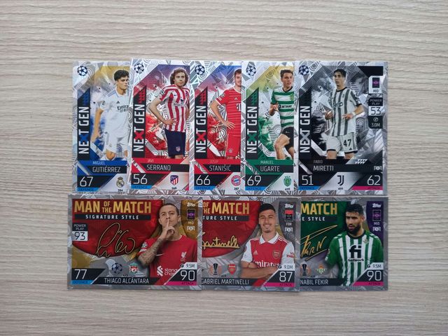 Cartas Match Attax Champions 23-24 / 22-23