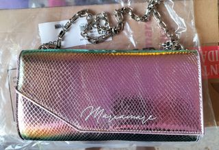 Clutch de animal print de María Mare.