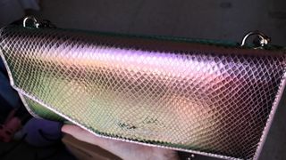 Clutch de animal print de María Mare.